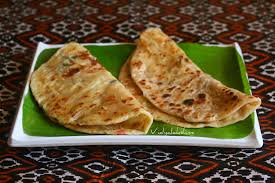 Cheesy Vegetable Paratha